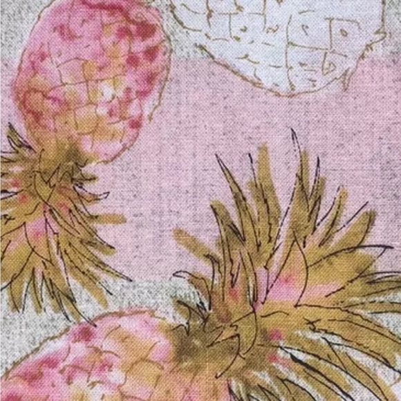 🍍🌸Foldable lined tote - Picture 5 of 9